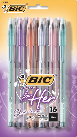 BIC Cristal For Her Ball Pen
